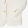 Wollen twill blazer voor dames