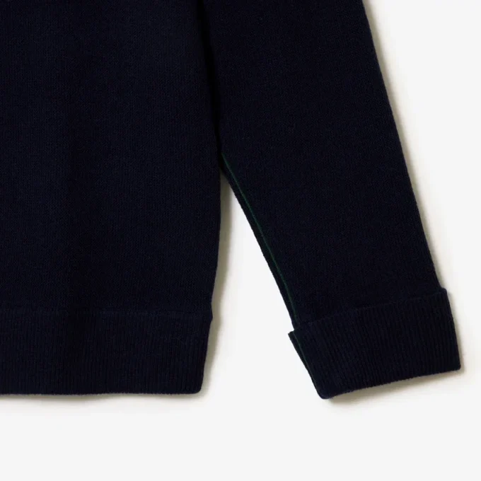 Wollen vest met V-hals en relaxte pasvorm voor dames