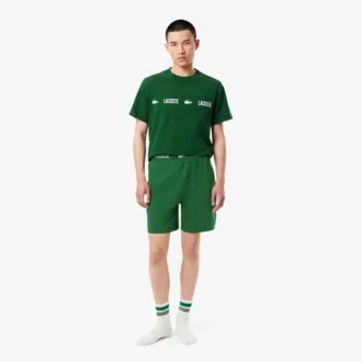 Zachte katoenen pyjamashorts voor heren