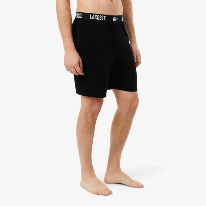 Zachte katoenen pyjamashorts voor heren