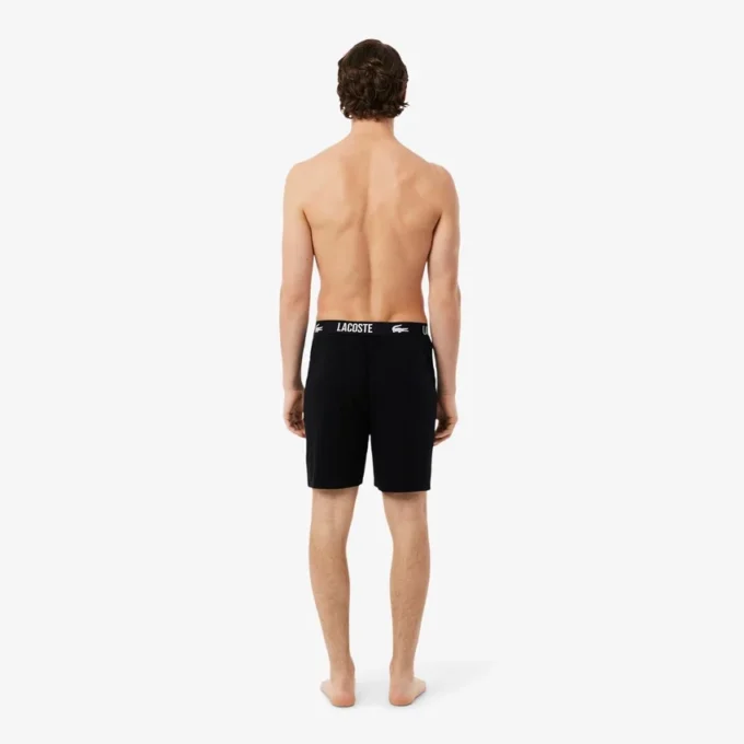 Zachte katoenen pyjamashorts voor heren