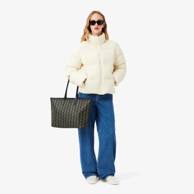 Zely Tote & etui met korrelpatroon