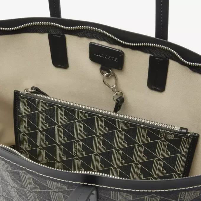 Zely Tote & etui met korrelpatroon
