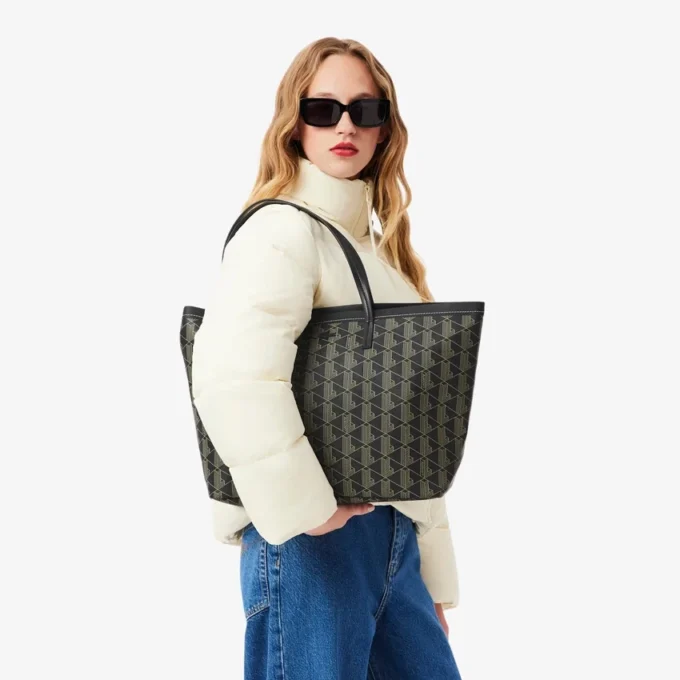 Zely Tote & etui met korrelpatroon