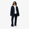Ziane platformleersneakers voor dames