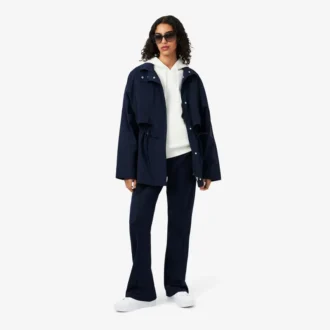 Ziane platformleersneakers voor dames