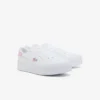 Ziane platformleersneakers voor dames