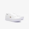 Ziane platformleersneakers voor dames