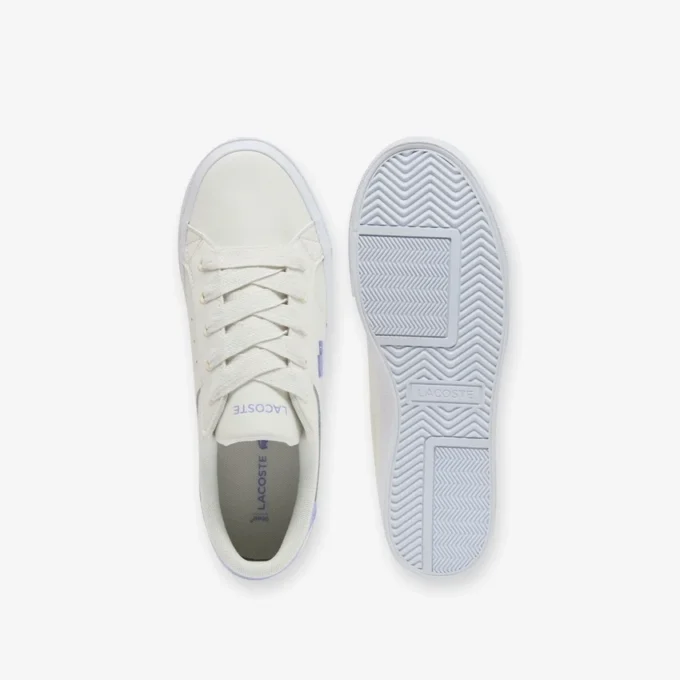 Ziane platformleersneakers voor dames