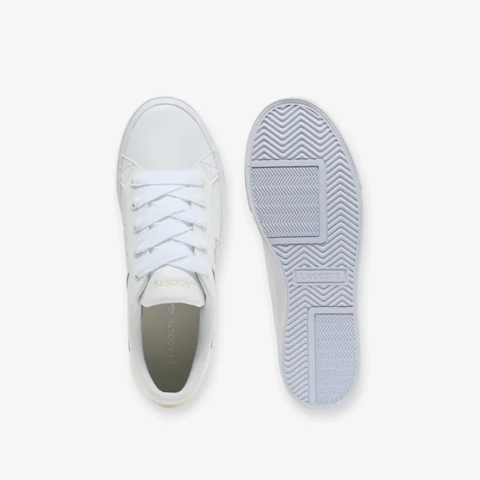 Ziane platformleersneakers voor dames
