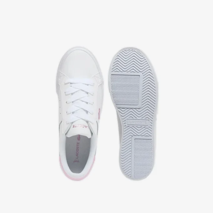 Ziane platformleersneakers voor dames