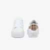 Ziane platformleersneakers voor dames