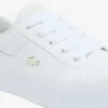 Ziane platformleersneakers voor dames
