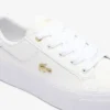 Ziane platformleersneakers voor dames