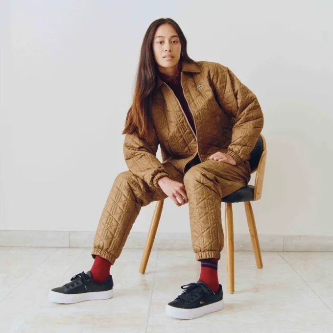 Ziane platformleersneakers voor dames Ziane platformleersneakers voor dames